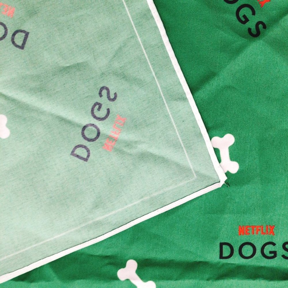 NEW EXCLUSIVE RARE NETFLIX DOGS Documentary Bandana - Picture 4 of 5